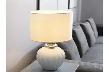 Neris Bordlampe 33 cm - Sølv - Belysning - Innendørsbelysning & Lamper - Bordlampe