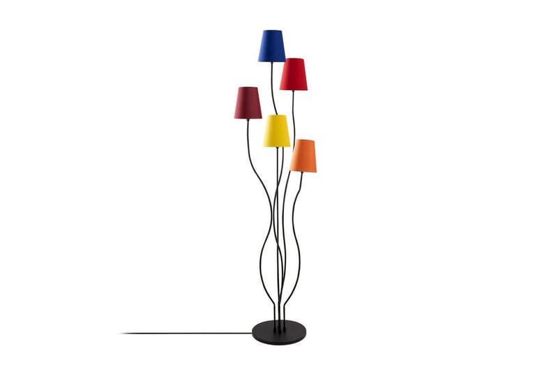 Gulvlampe Crestor Flerfarget / Livlige farger - Flerfarget / Livlige farger - Belysning - Innendørsbelysning & Lamper - Soveromslampe