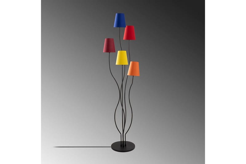Gulvlampe Crestor Flerfarget / Livlige farger - Flerfarget / Livlige farger - Belysning - Innendørsbelysning & Lamper - Soveromslampe