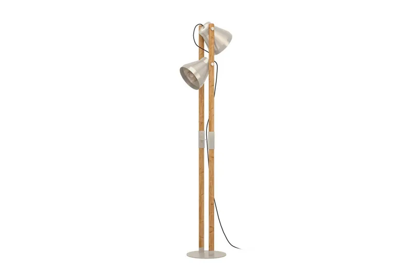 Gulvlampe Eglo Cawton, Brun