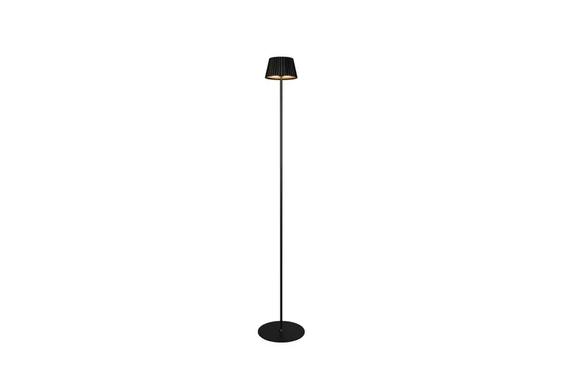 Gulvlampe TRIO Suarez Matt svart, Matt svart