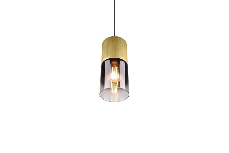 Trio Lighting Robin taklampe 1L E27 matt messing/røkfarget - Belysning - Innendørsbelysning & Lamper - Kjøkkenlampe - Taklampe kjøkken