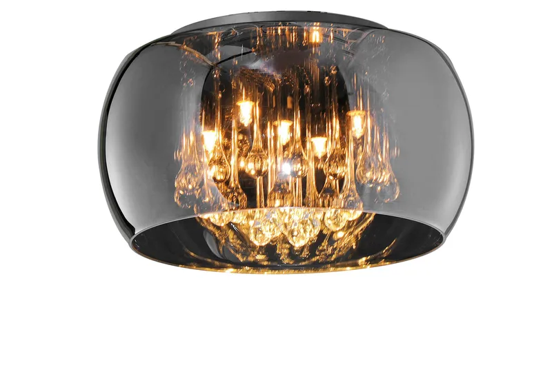Trio Lighting Vapore plafond 5L G9 krom