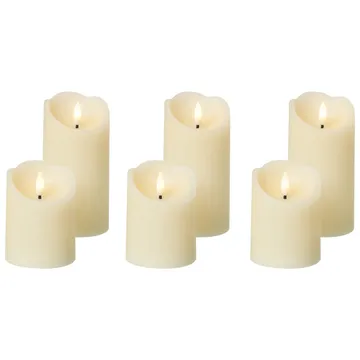 LED-lys Amorea Sett med 6 - Innredning - Julepynt & helgedekorasjon - Julepynt & juledekorasjon - Lys jul