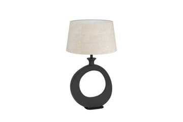Bordlampe Eglo Diezma Svart/Natur 52 cm - 52 cm - Belysning - Innendørsbelysning & Lamper - Nattlampe - Nattlampe bord