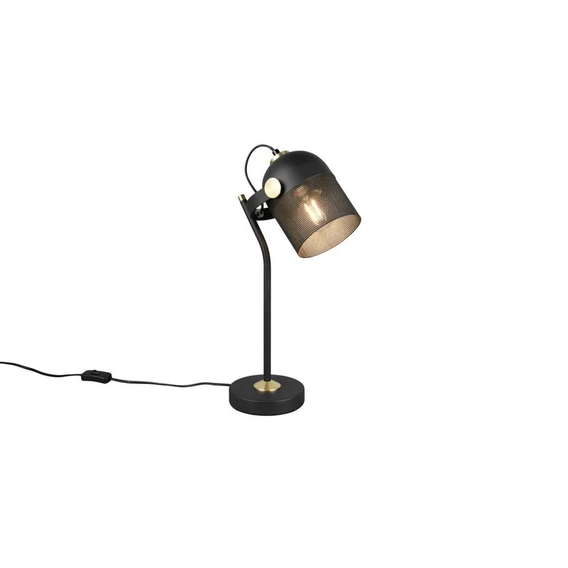 Bordlampe TRIO Mixa, Matt svart