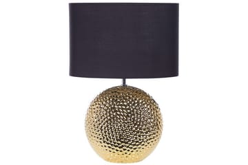 Libbelo Bordlampe 51 cm E27 - Gull/Svart - Belysning - Innendørsbelysning & Lamper - Nattlampe - Nattlampe bord