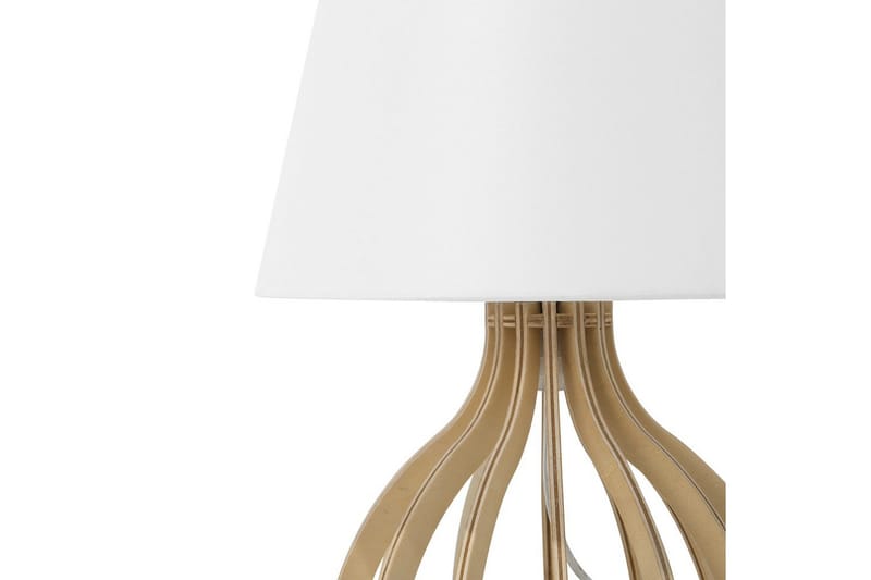 Thasall Bordlampe 36 cm E14 - Natur/Hvit - Belysning - Innendørsbelysning & Lamper - Nattlampe - Nattlampe bord
