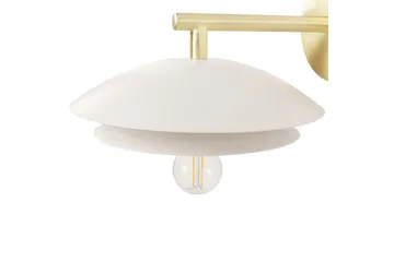 Solab Vegglampe E27 - Gull/Hvit - Belysning - Innendørsbelysning & Lamper - Nattlampe - Nattlampe vegg