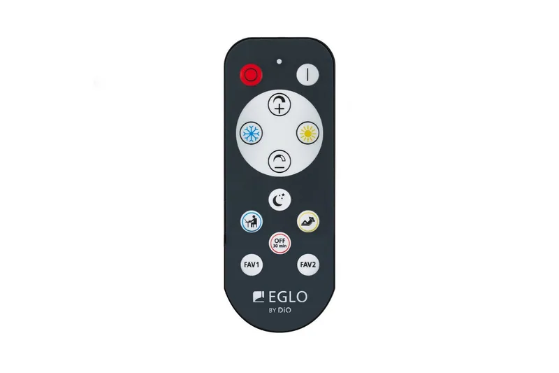 Taklampe Eglo Padulari - Hvit/Svart - Belysning - Innendørsbelysning & Lamper - Soveromslampe - Taklampa sovrum