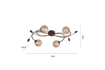 Taklampe Greta - 39x13,8x65 cm - Belysning - Innendørsbelysning & Lamper - Soveromslampe - Taklampa sovrum