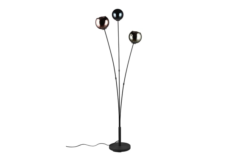 Trio Lighting Sheldon gulvlampe 3L E14 flerfarget - Belysning - Innendørsbelysning & Lamper - Soveromslampe