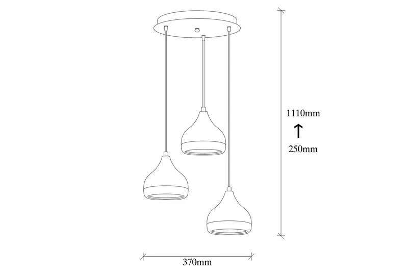 Opviq Yildo Taklampe - Belysning - Innendørsbelysning & Lamper - Taklampe - Pendellamper & Hengelamper