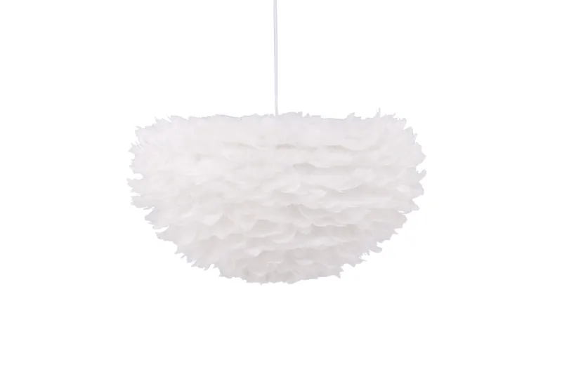 Nicola Pendellampe 30 cm, Hvit