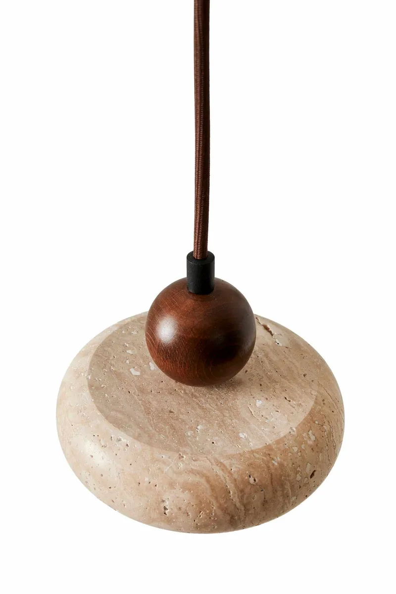 Serros pendellampe - Beige og Valnøtt - Belysning - Innendørsbelysning & Lamper - Taklampe - Krystallkrone & takkrone