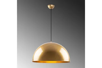 Taklampe Brena Gull Enkelt Sokkel - 50 x 50 x 121 cm - Belysning - Innendørsbelysning & Lamper - Taklampe - Pendellamper & Hengelamper