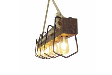 Taklampe Kalldrun Valnøtt - Valnøtt - Belysning - Innendørsbelysning & Lamper - Taklampe - Pendellamper & Hengelamper