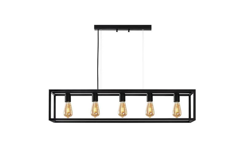 Taklampe Orika Horisontal Svart, Svart