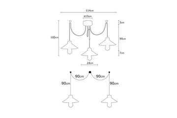 Taklampe Sudalwani Kobber - Kobber - Belysning - Innendørsbelysning & Lamper - Taklampe - Pendellamper & Hengelamper