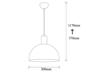 Taklampe Zephyra Svart / Gull - Svart - Belysning - Innendørsbelysning & Lamper - Taklampe - Pendellamper & Hengelamper