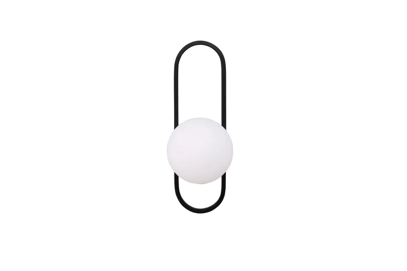 Alpes Veggplafond 19 cm, Svart