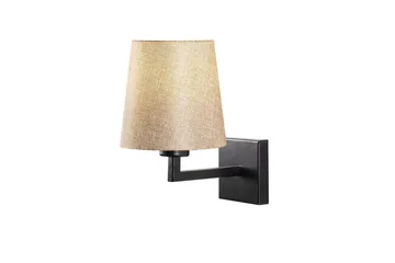 Vegg lampe Fenda Svart / Krem - Svart / Krem - Belysning - Innendørsbelysning & Lamper - Vegglampe