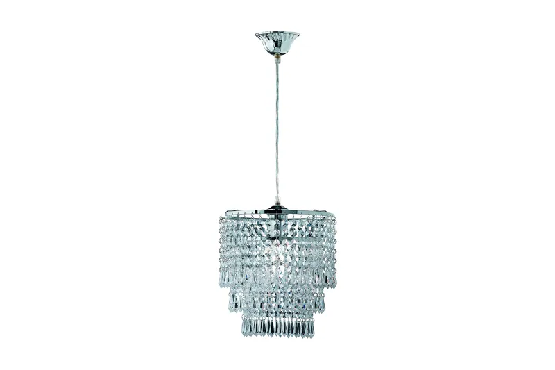 Orient Pendellampe 25 cm 1xE27 Krom, TRIO