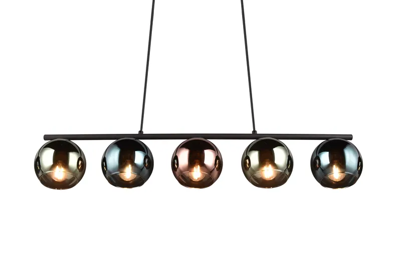 Trio Lighting Sheldon taklampe 5L E14 flerfarget - Belysning - Innendørsbelysning & Lamper - Vinduslampe - Vinduslampe hengende