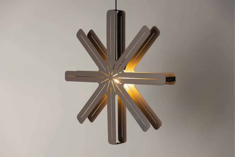 Säfsen Adventsstjerne / Julelampe 80 cm - Mokka - Belysning - Julebelysning - Julelys
