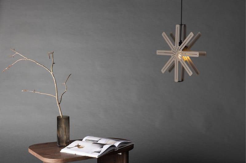 Säfsen Adventsstjerne / Julelampe 40 cm - Mokka - Belysning - Julebelysning - Julelys