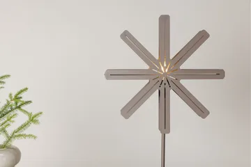 Säfsen Adventsstjerne / Julelampe 40 cm - Brun - Belysning - Julebelysning - Julelys
