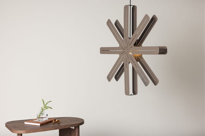 Säfsen Adventsstjerne / Julelampe 80 cm - Mokka - Belysning - Julebelysning - Julelys