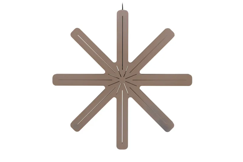 Säfsen Adventsstjerne / Julelampe 80 cm, Mokka