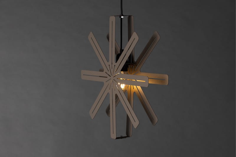 Säfsen Adventsstjerne / Julelampe 40 cm - Mokka - Belysning - Julebelysning - Julelys