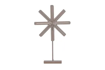 Säfsen Adventsstjerne / Julelampe 40 cm - Brun - Belysning - Julebelysning - Julelys