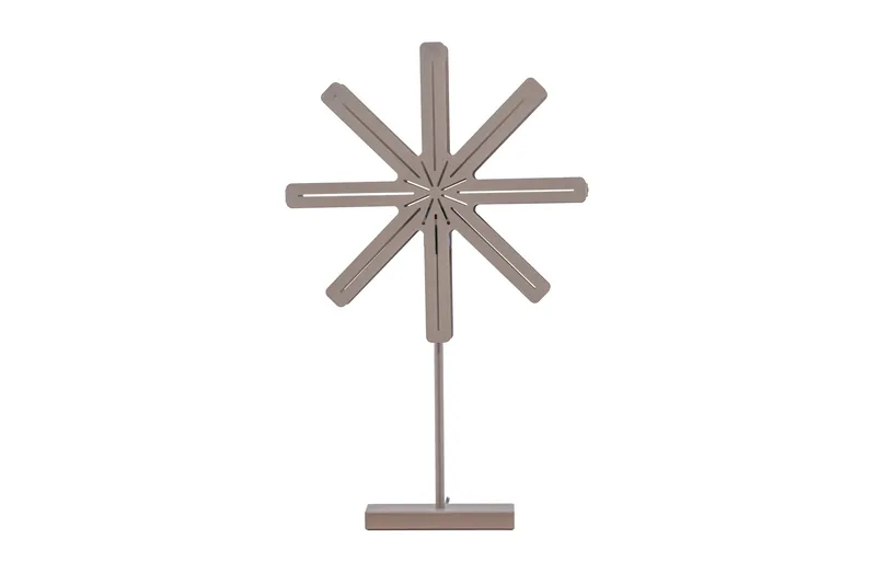 Säfsen Adventsstjerne / Julelampe 40 cm, Brun