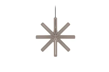 Säfsen Adventsstjerne / Julelampe 40 cm - Mokka - Belysning - Julebelysning - Julelys