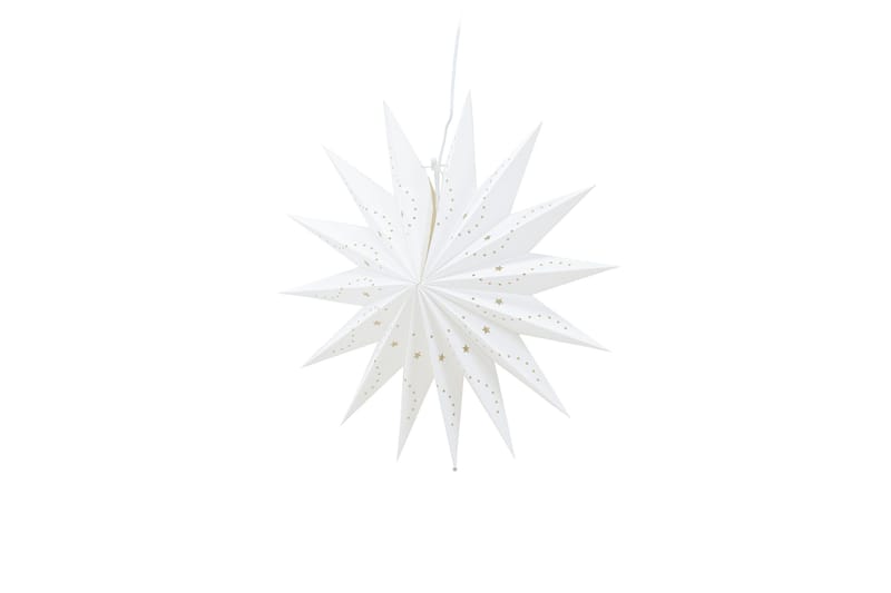 Lindvallen Adventsstjerne / Julelampe 51 cm - Hvid - Belysning - Julebelysning - Julelys