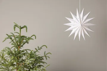 Lindvallen Adventsstjerne / Julelampe 51 cm - Hvid - Belysning - Julebelysning - Julelys