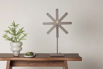 Säfsen Adventsstjerne / Julelampe 40 cm - Brun - Belysning - Julebelysning - Julelys