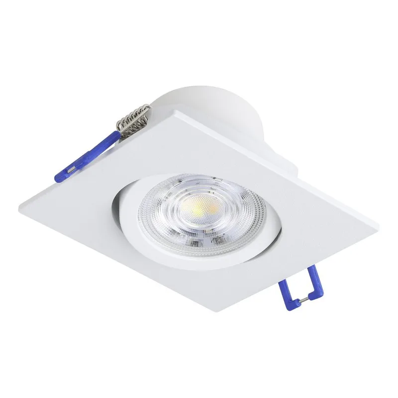 Innfelt lampe Saliceto Hvit 4000K, 8,8 cm