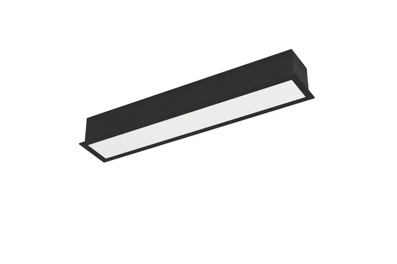 Innfelt Utebelysning Eglo Salitta 400 mm, Hvit/Svart
