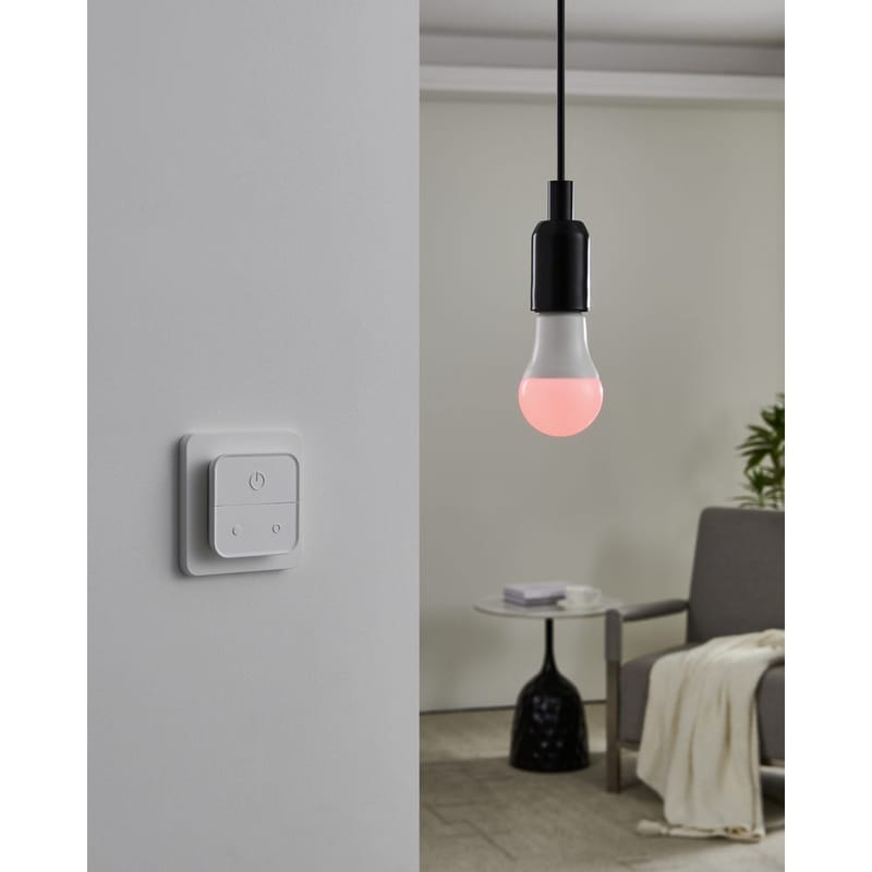 Lyskilde 2xLM-ZIG-RGB/CCT E27 A60 9W Bryter - 6 cm - Belysning - Lyspærer & lyskilder - LED-belysning - LED-pære
