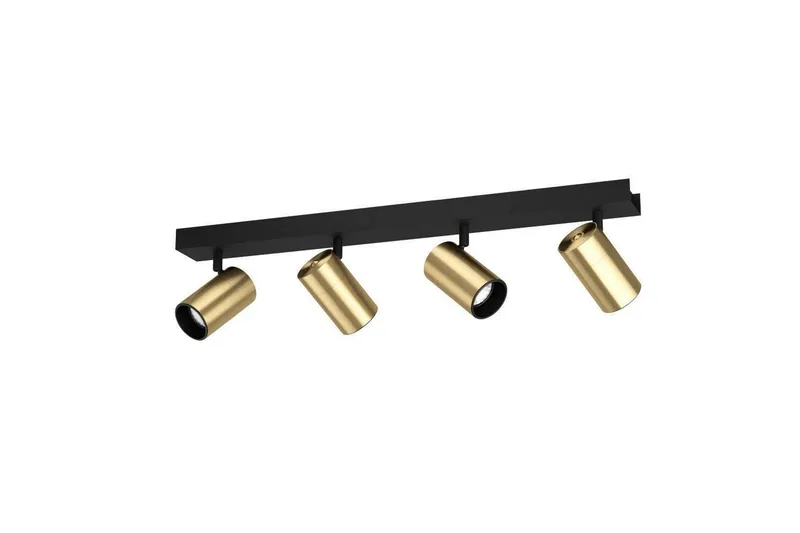 Spotlight Eglo Cumaribo Svart/Messing 4 Lamper, 4 Lamper