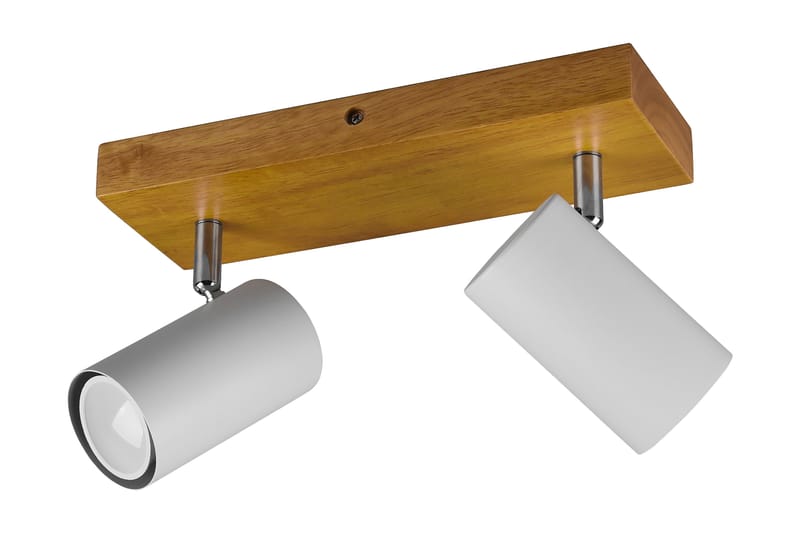 Trio Lighting Marley spot 2L GU10 matt hvit/tre