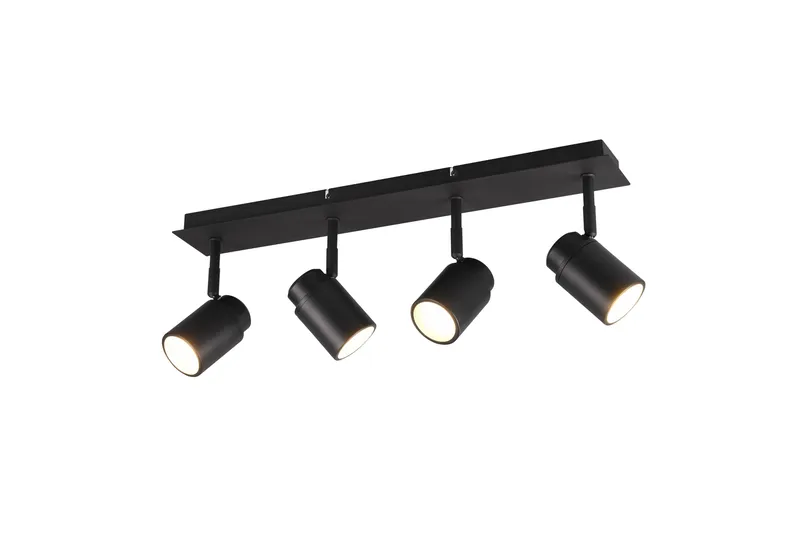 Trio Lighting Angelo H2O spotlight 4L GU10 matt svart