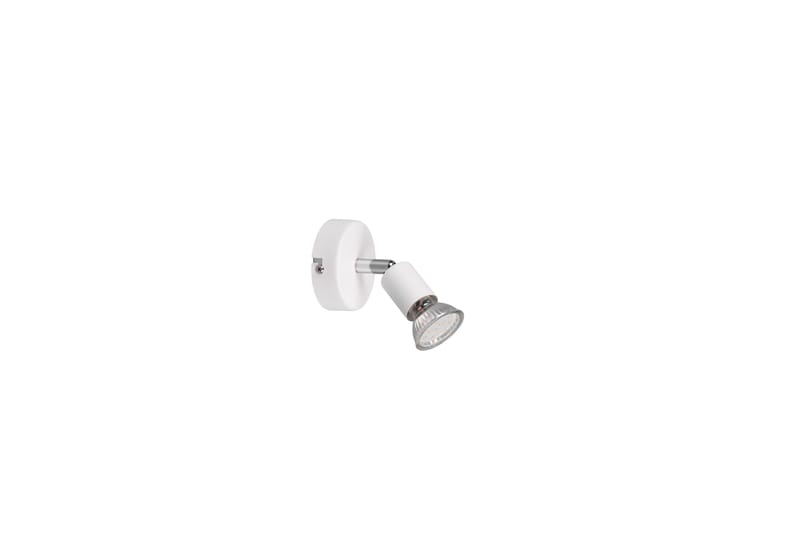 Trio Lighting Paris spotlight 1L GU10 matt hvit - Belysning - Lyspærer & lyskilder - Spotlights & downlights - Veggspotlight