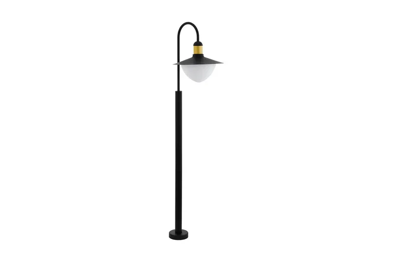 Gulvlampe Eglo Sirmione, Svart/Gull