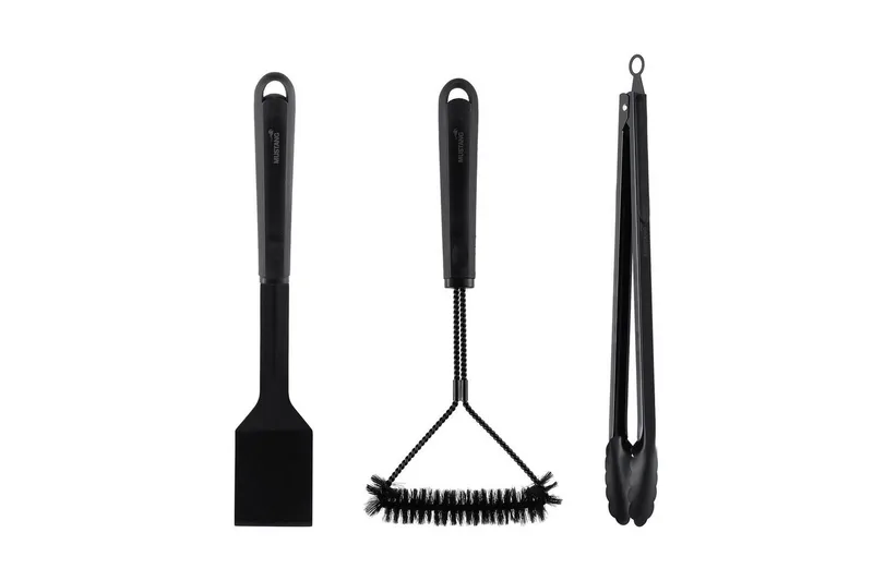 Grillverktøysett Mustang Black Line 3 Deler