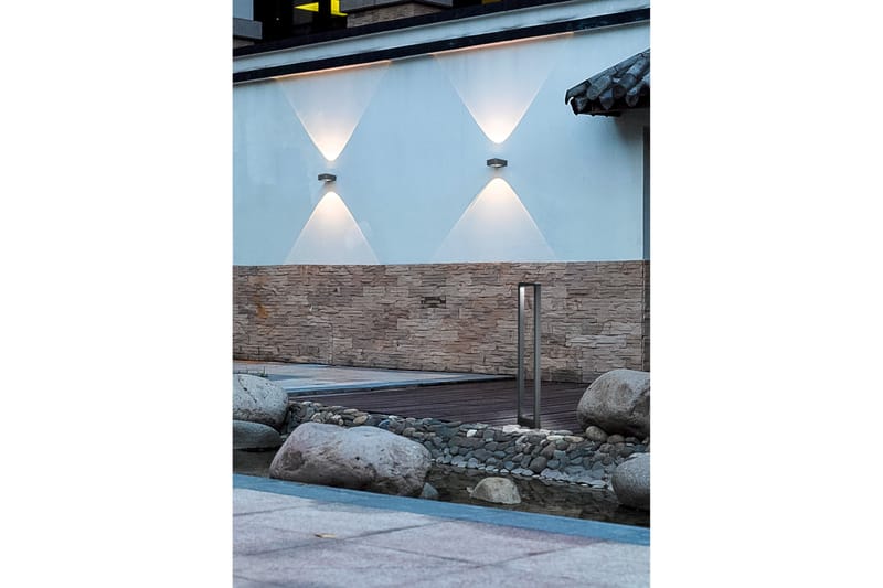 Bodley Vegglampe LED - Hvit - Hage - Utemiljø - Entré - Entrébelysning